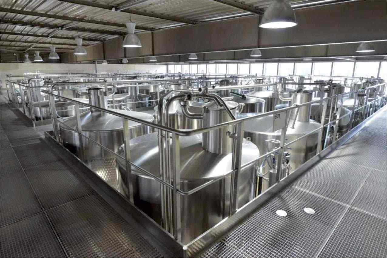 Cical usine cuve industrielle